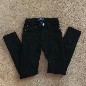 Girls Gap black jeggings size 8